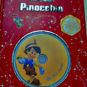 Imported Pinocchio Cd Story Book