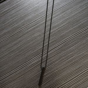 Cuboid Pendant With Chain