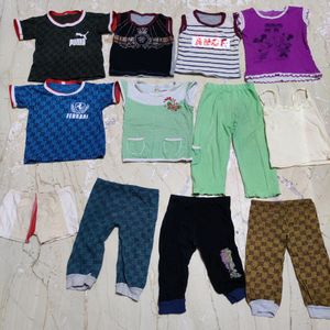 Combo Of Clothes For 2 To 4 Years Baby