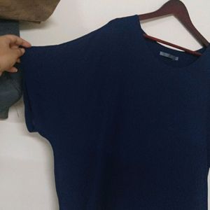 Double Layer Blue Top