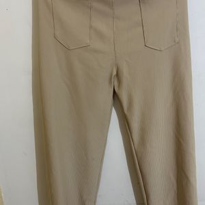 Beige Trousers