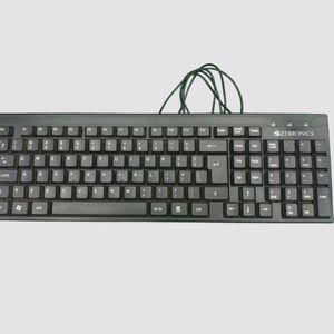 Zebronics keyboard USB K25 With Free OTG