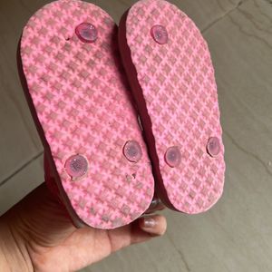 Pink Unicorn Slippers For Kid Girl