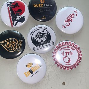 Customised Badges Pack Of 20 Pcs