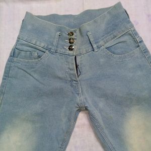 Skinny Distressed Jeans For Women