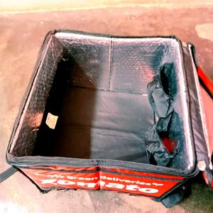 Zomato Delivery Bag New Not Used Good Condition