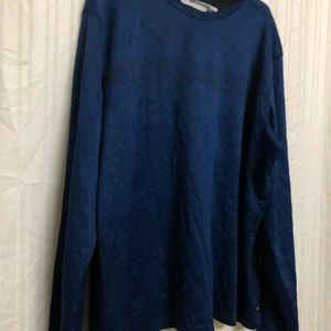 Matrix Blue Long Sleeve T Shirt