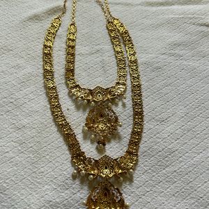 Designer Bridal Long Necklace Set