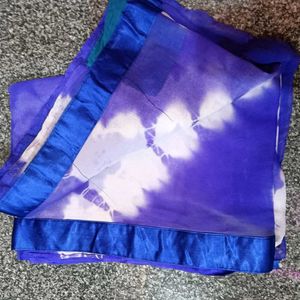 Blue Saree