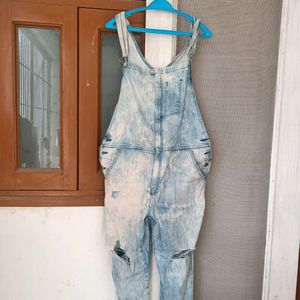 Denim Dungaree For Women