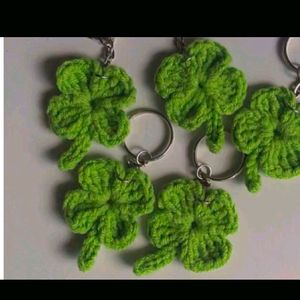 Clove Patten Crochet Keychain(Any 2)