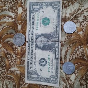 Indian & Usa Currency