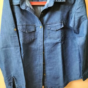 Blue Denim Shirt