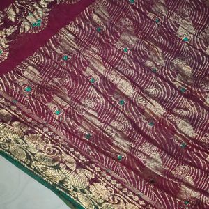 Cotton Pure Gadwal Saree