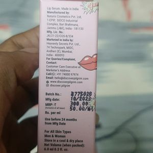 Pilgirim Bubblegum Lip Serum