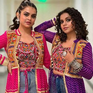 Navratri Special Shrug And Blouse