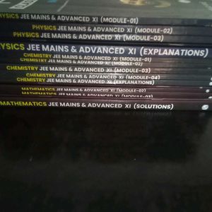 PW Class 11th JEE(mains+Advance) Modules