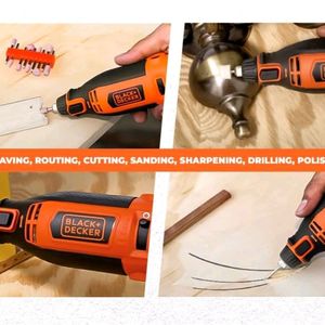 BLACK+DECKER RT18KA-IN 180W Electric Rotary Tool