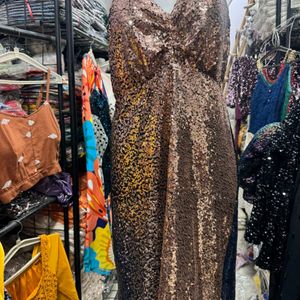 COCKTAIL MIDI SEQUIN DRESS 👗 🍸🧿