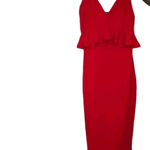 Shein Red Bodycon Dress