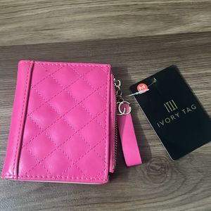 New Branded Wallet Ivory Tag