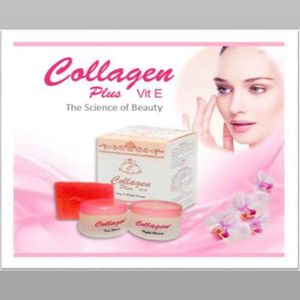 Collagen  Plus Whitening  Cream Set