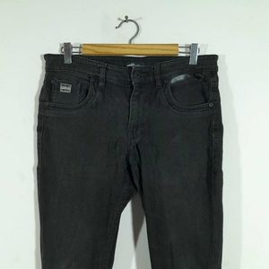 Charcoal Black Jeans For Men's