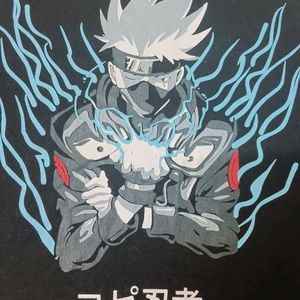 NARUTO HATAKE KAKASHI THE COPY NINJA OVERSIZE TEE