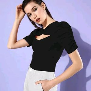 Woman Stylish Shoulder Top