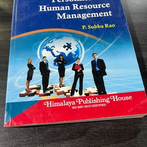 Personnel And Human Resource Management Book