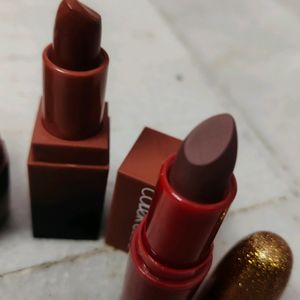 Brown & Nude Lipstick Combo