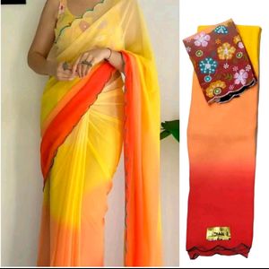 Rainbow 🌈 Sarees Available