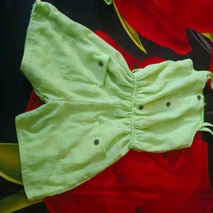 Green Jumpsuit For 3 To 5 Year