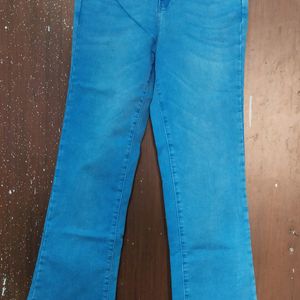 Light Blue Flared Jeans