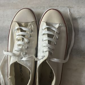 White Converse Shoes