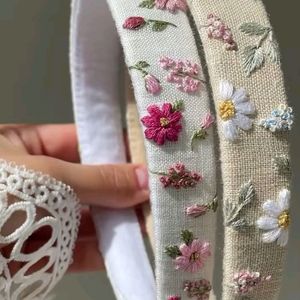 Hand Embroidered Hairband