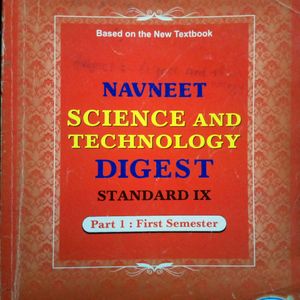 MH Bord 9th Class Digest Navneet Math 1and 2 Science And Technology