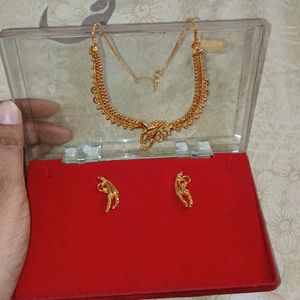 Gold Plated Artifisial Neckless