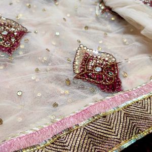 Heavy Net Design Saree