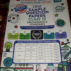 CBSE Sample Questions Paper Class 10 Mathematics