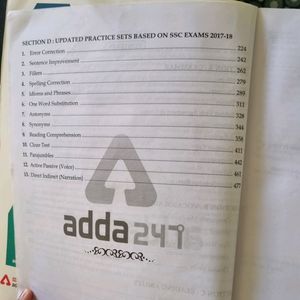 Add247 English Book Ssc