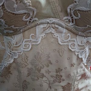 🎀 Omothe South Korean Beige Lace Corset Camisole