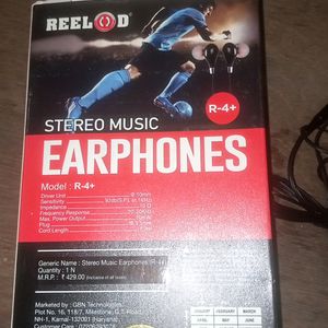 Reelod Brand New Wired Stereo Music Earphone