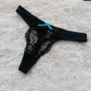 Black Stylish Thong