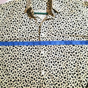 Unused New Animal Print Tailor Stitched