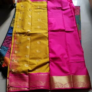 Kanchipuram Silk Saree With Blouse