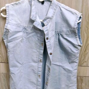 Denim College Wear Shirt