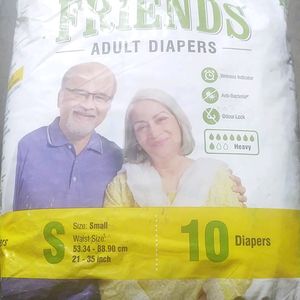 Friends Adult Diaper Size S