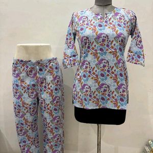 Co-ord set (100%cotton)