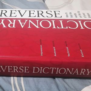 *REVERSE DICTIONARY*